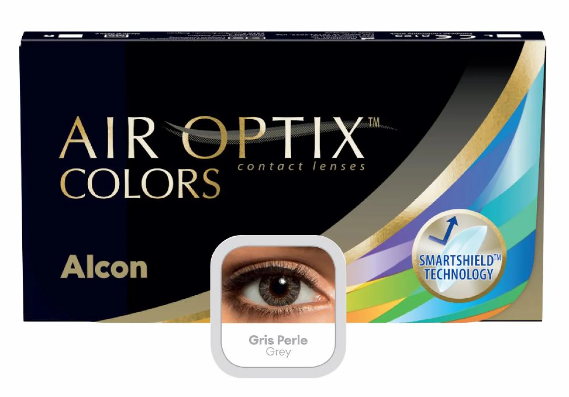 AIR OPTIX COLORS 2L Grey - Gris Perle