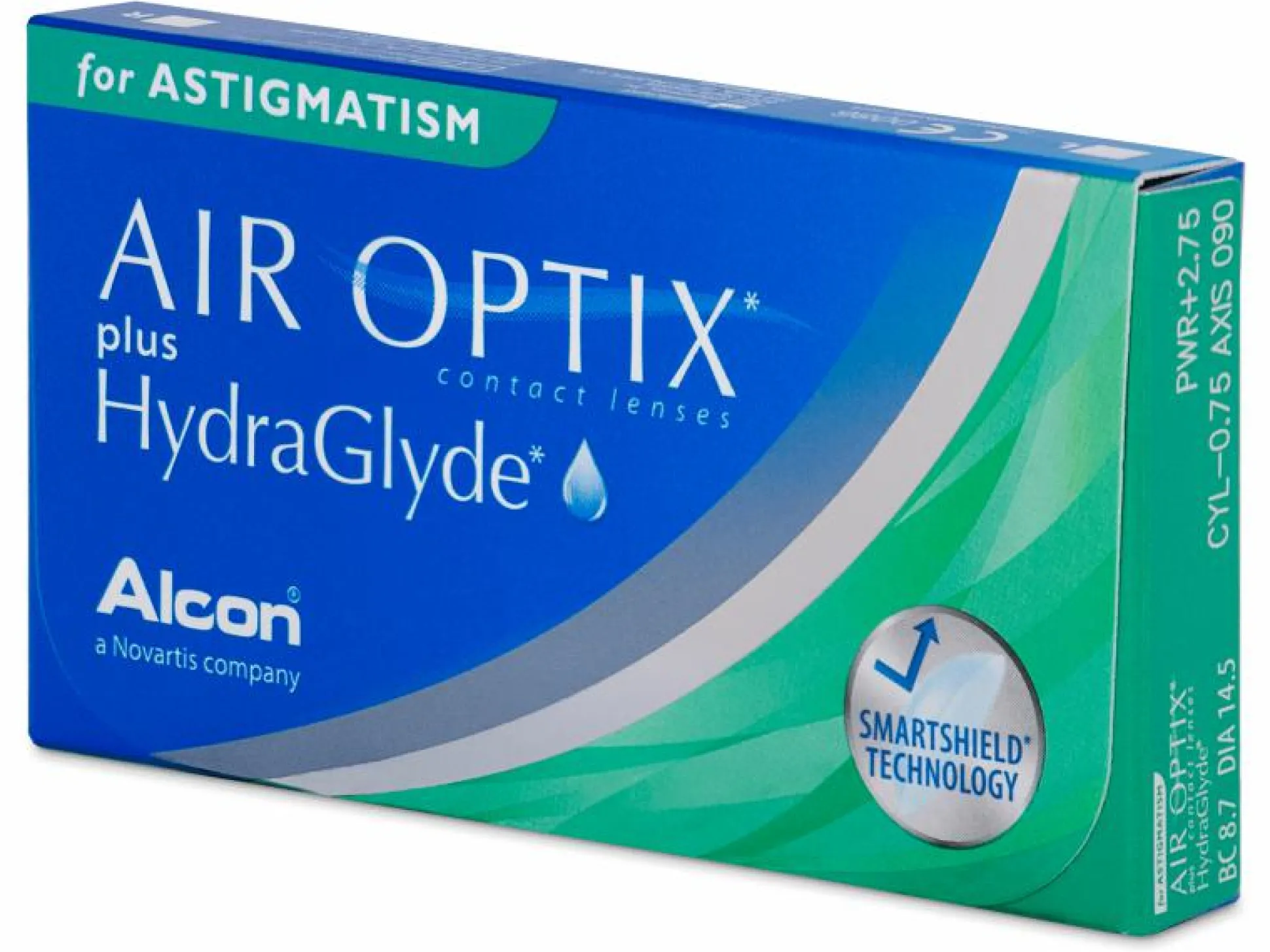 AIR OPTIX PLUS HYDRAGLYDE FOR ASTIGMATISM 6L