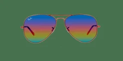 RAY-BAN Aviator Mineral Flash Lenses RB3025 9019C2
