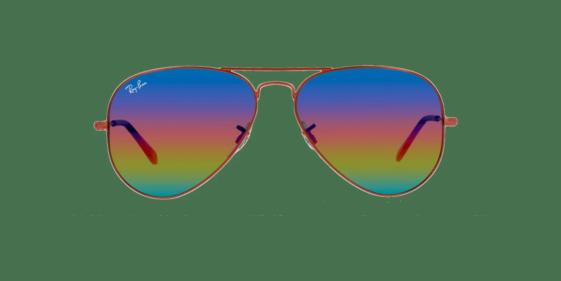RAY-BAN Aviator Mineral Flash Lenses RB3025 9019C2