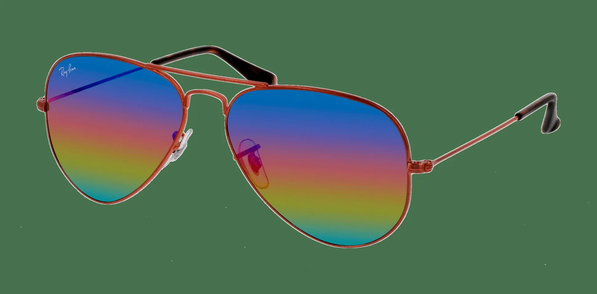 RAY-BAN Aviator Mineral Flash Lenses RB3025 9019C2