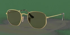 RAY-BAN Hexagonal Flat Lenses RB3548N 001/58