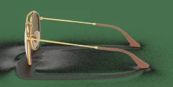 RAY-BAN Round Double Bridge RB3647N 001/7O