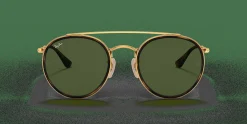 RAY-BAN Round Double Bridge RB3647N 001/3N