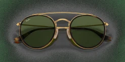 RAY-BAN Round Double Bridge RB3647N 001/3N