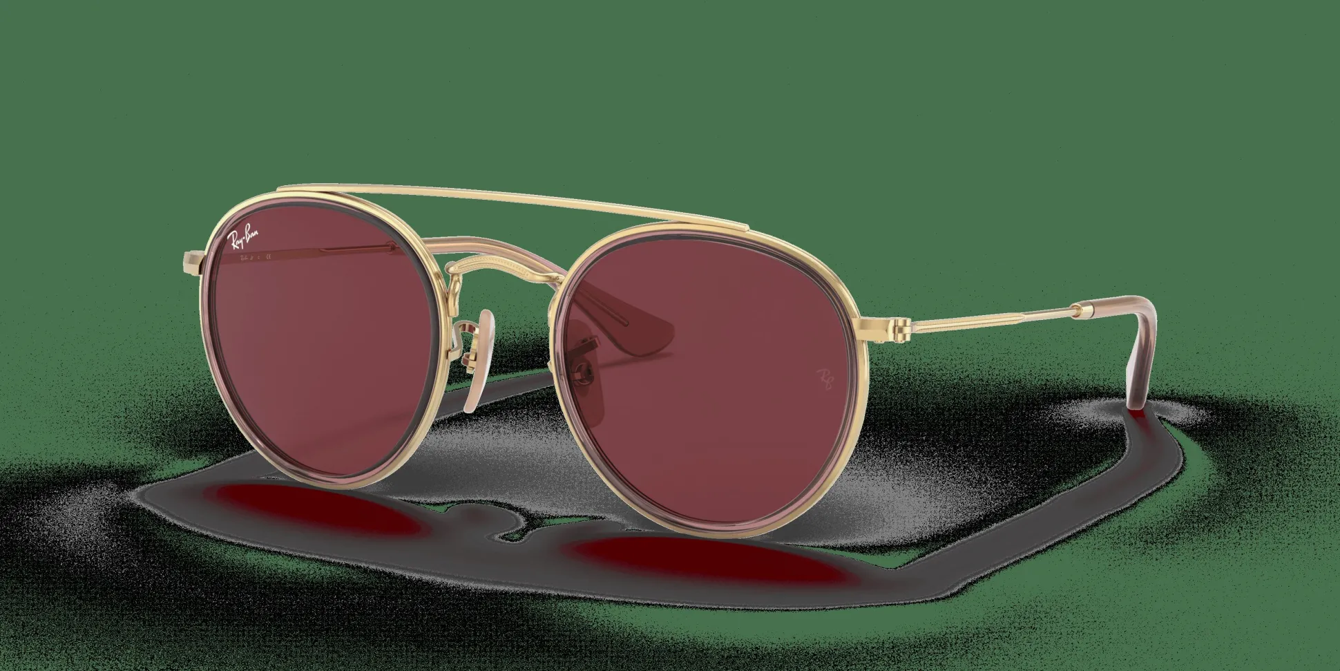 RAY-BAN Round Double Bridge Kids RJ9647S 281/75