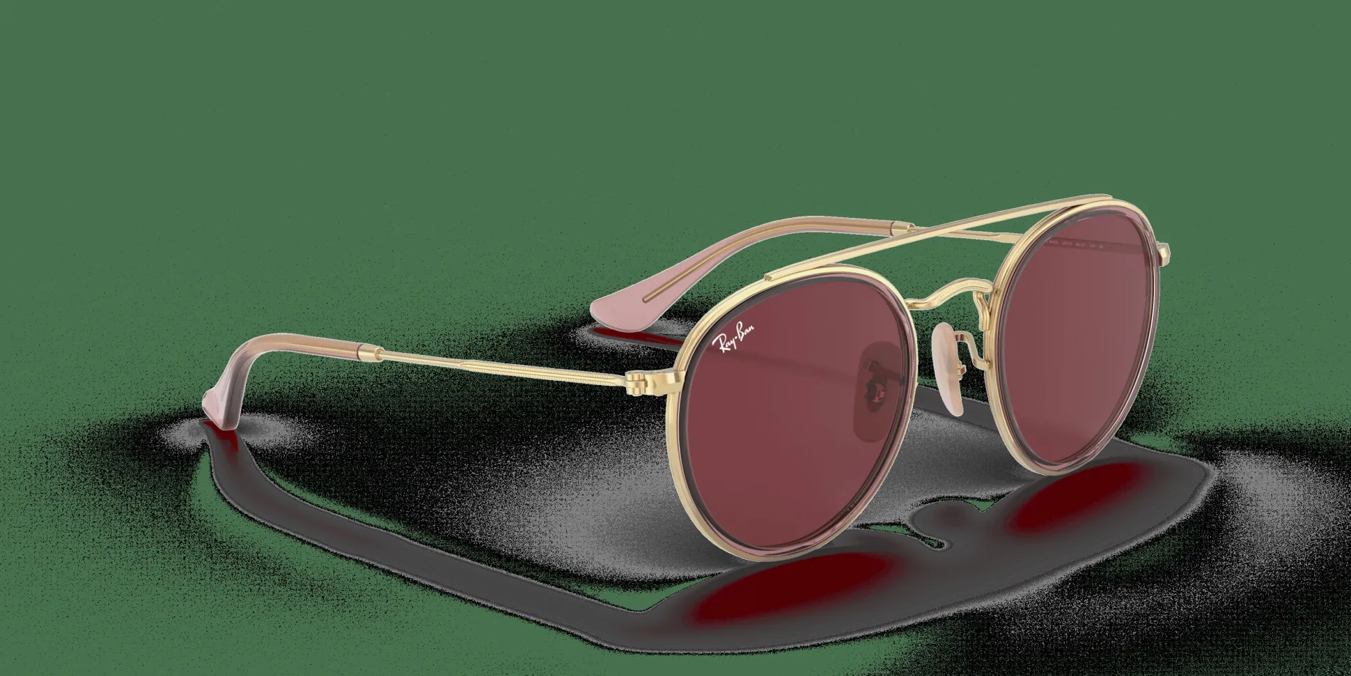 RAY-BAN Round Double Bridge Kids RJ9647S 281/75