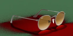 RAY-BAN Round Flat Lenses RB3447N 004/51