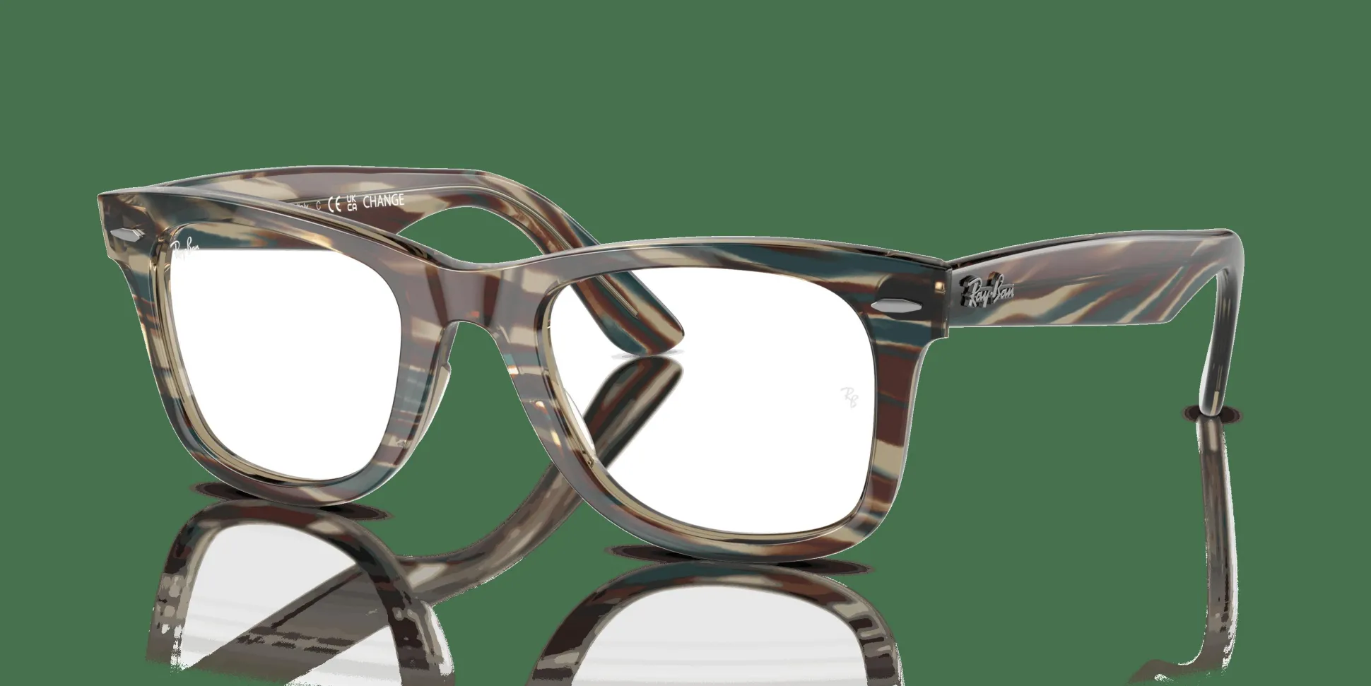 RAY-BAN Wayfarer Ease Optics Change RX4340V 8381